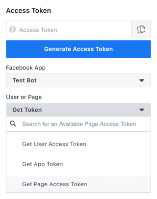 Get Page Access Token